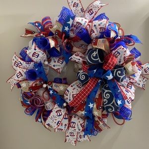 Patriotic wreath